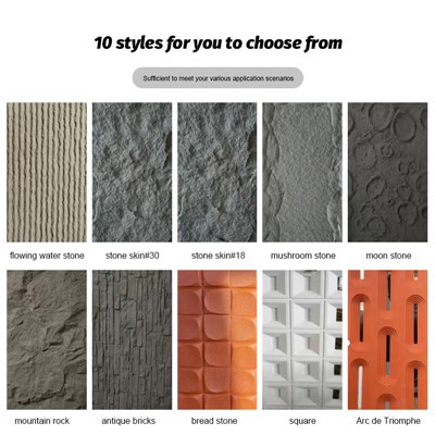 PU kivide dekoratiivne juhatus, mis määratleb luksuse eelarves