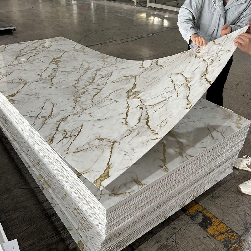 Waterproof PVC Marble Wall Panel high quality